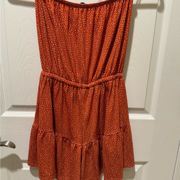 Express Orange Romper - Picture 2 of 3